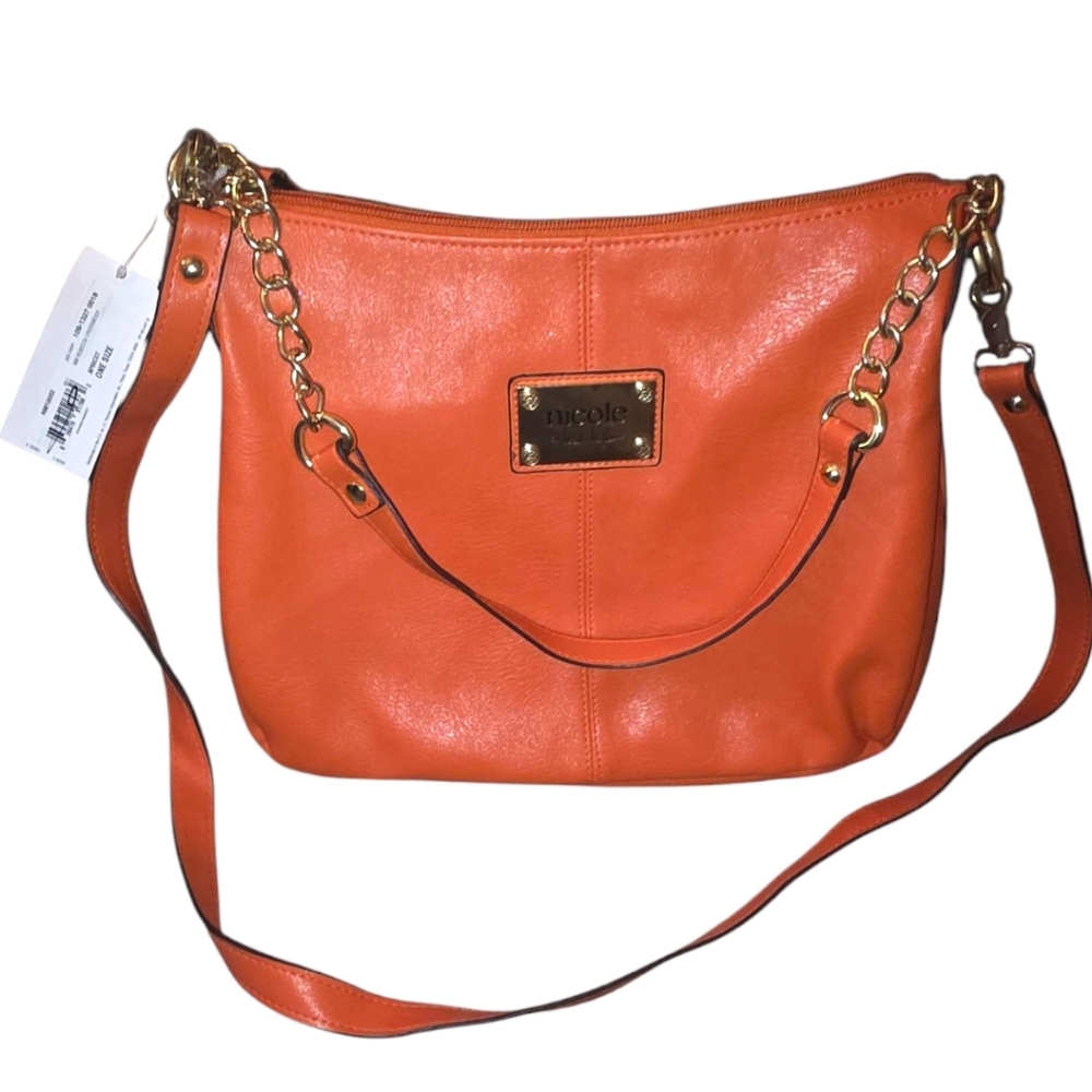 NWT-Nicole Orange Crossbody Bag